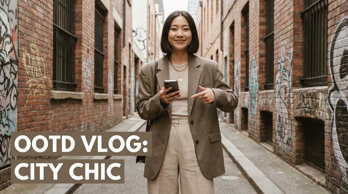 黄色仓库穿搭分享视频